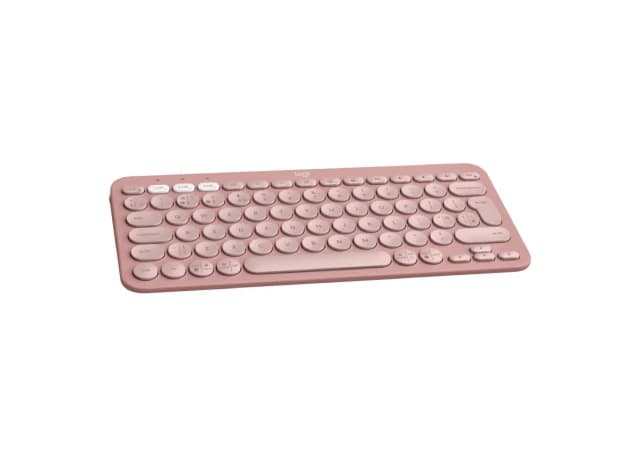 LOGITECH K380s Bluetooth Pebble Keys 2 US roze tastatura