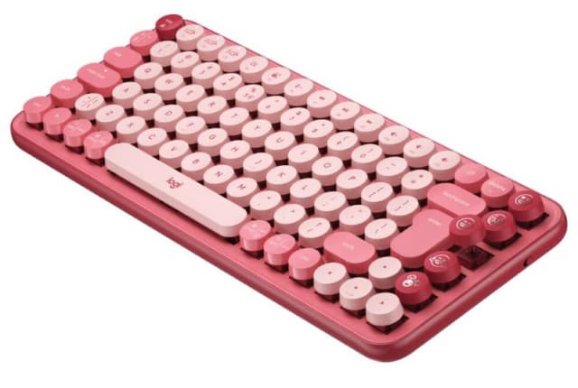 Bežična tastatura Logitech Pop Keys - Roze