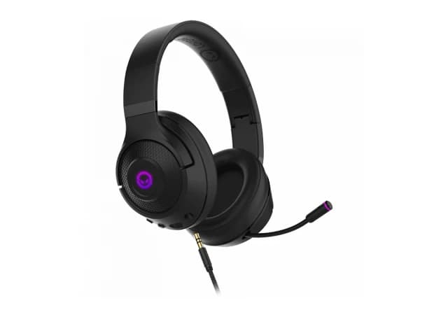 LORGAR Noah 701, gaming headset with microphone, 2.4GHz USB dongle + BT 5.1 Realtek 8763, battery 1000mAh, type-C charging cable 0.8m, audio cable 1.5m, size:195*185*80mm, 0.28kg. Black