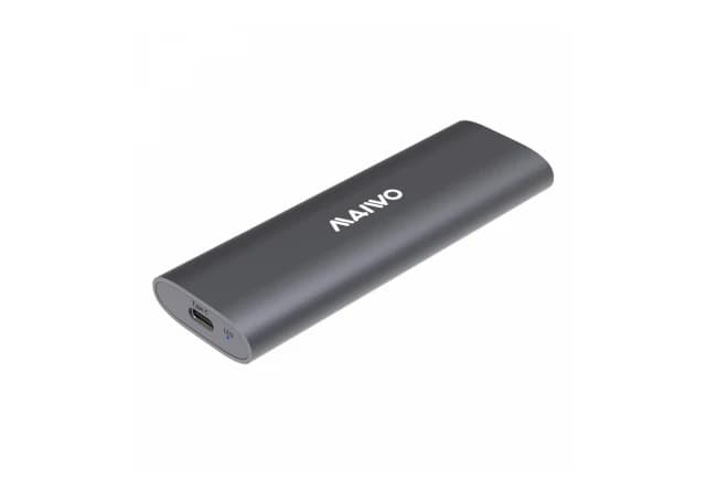 MAIWO Externo Kuæište USB-C/USB(A) na M.2 NVMe/SATA Dual Protocol, alu, K1689  