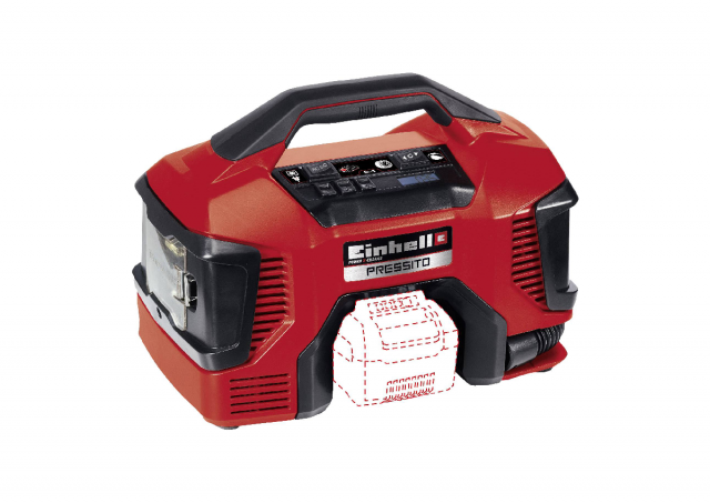 Hibridni kompresor Einhell TE-AC 1811 LiAC - Solo Pressito - 4020460