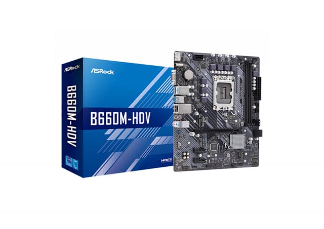 MB s1700 ASRock B660M-HDV 90-MXBH40-A0UAYZ