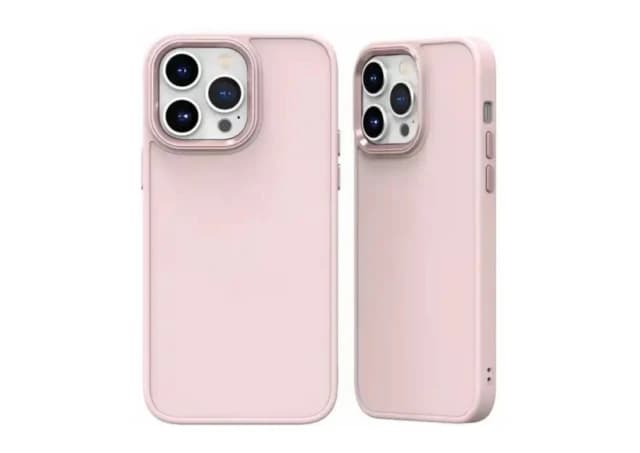 MCTK41-IPHONE 12/12 pro * Futrola  UTP  Shiny Lens Silicone Rose (169.)