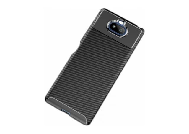 MCTK74-SAMSUNG A14 4G/5G* Futrola Carbon Fiber Silicone Black (279.)