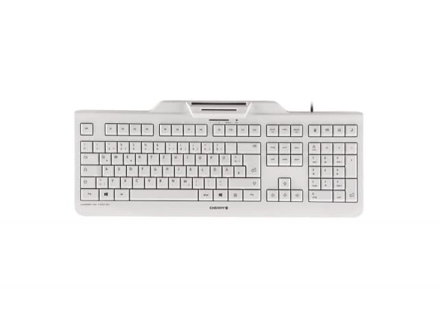 Tastatura Cherry KC-1000SC sa čitačem smart kartica USB bela