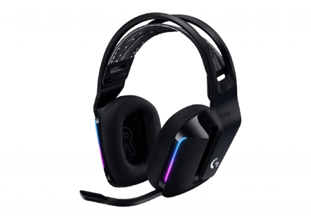 Bežične gejmerske slušalice LOGITECH G733 LIGHTSPEED WIRELESS RGB Crne 981-000864