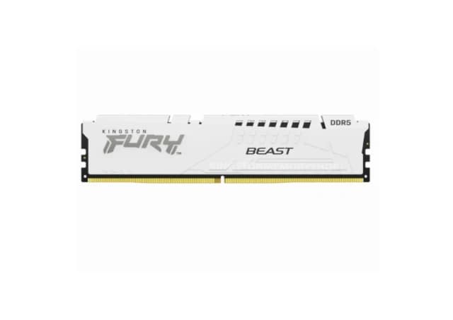 Memorija KINGSTON 16GB/DIMM/DDR5/5200MHz/CL40/FURY Beast White XMP