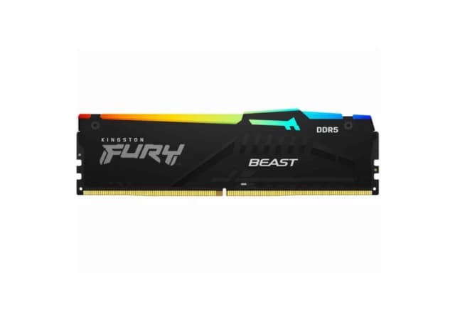 Memorija KINGSTON 16GB/DIMM/DDR5/6400MHz/CL32/FURY Beast RGB XMP