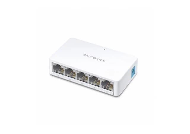 Mercusys MS105 v2.20, 5-Port 10/100Mbps Desktop Switch