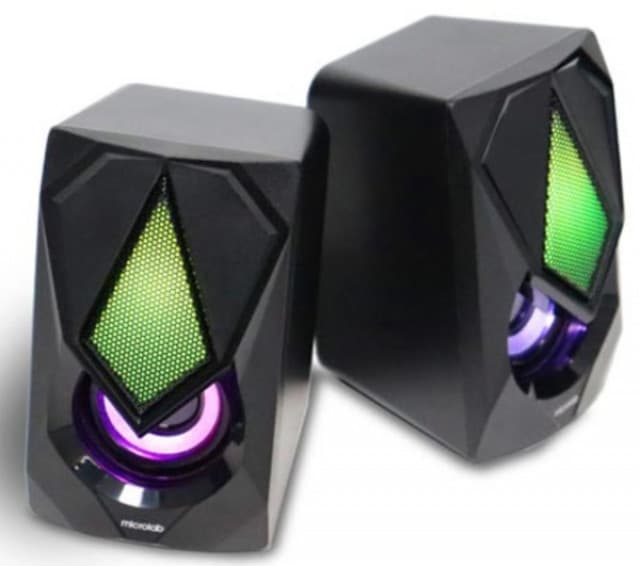 Microlab B-25 Stereo zvučnici black, 6W RMS (2 x 3W), USB power, 3,5mm RGB 43725