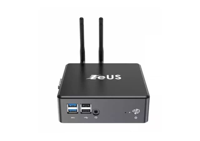 Mini PC Zeus MPI10-i323 Intel i3-1115G4 4.1 GHz/DDR4 8GB/m.2 512GB/LAN/DualWiFi/BT/HDMI/DP/Win10Home