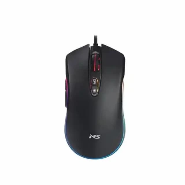 Gaming miš MS NEMESIS C365 - Optički, 6400 DPI, USB, RGB, crni, MSP20049