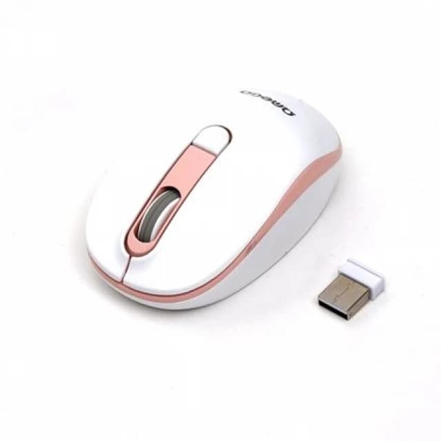 Mouse Omega OM220WP W pink beli 1600 Dpi