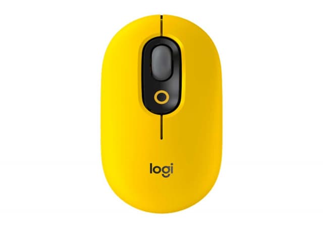 Bežični miš LOGITECH Pop Mouse with Emoji Žuta