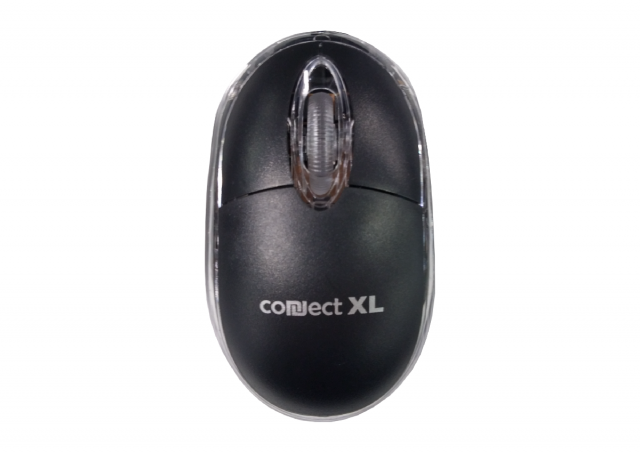 Miš Connect XL CXL-M100BK - Optički, 800dpi, USB, crni