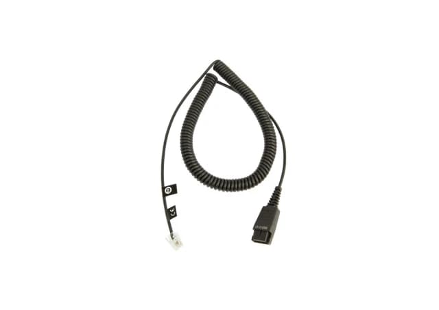 QD tp TJ10,colied,0,5-2m QD CORD TO RJ10 8800-01-11