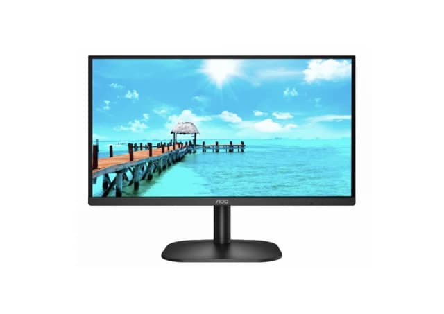 Monitor AOC 24B2XH/EU 23,8"/IPS/1920x1080/75Hz/4ms GtG/VGA,HDMI/VESA/crna