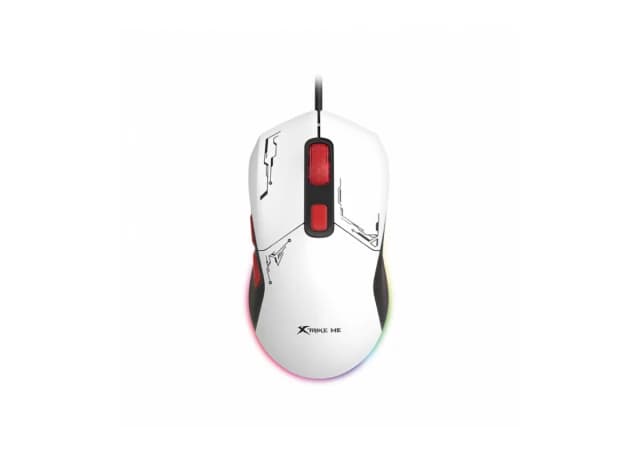 Mouse USB XTRIKE GM-316W Beli