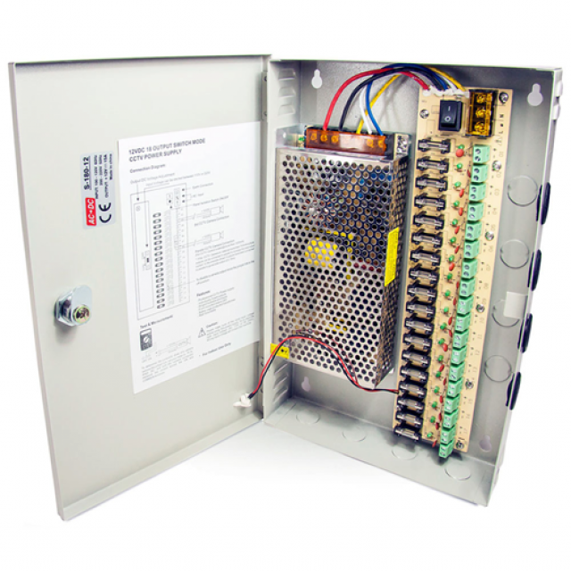 NAPAJANJE DC 12V 20A PANEL 18xOUT