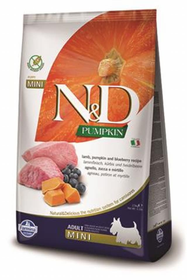 N&D Pumpkin Lamb&Blueberry Mini 7kg