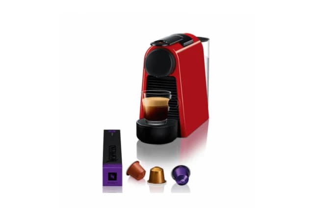 Nespresso Aparat za kafu Essenza Mini crvena