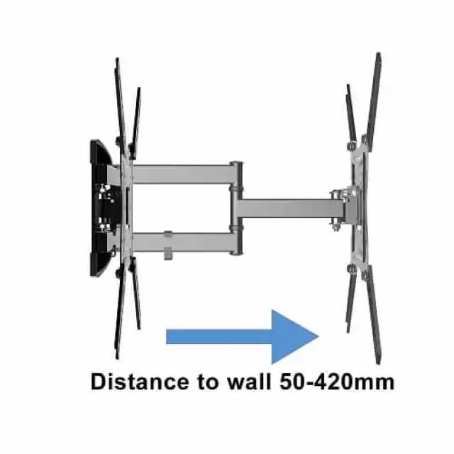 Nosač za TV zglobni Kettz TVN-7303 37-70/vesa max 400x400/25kg/tilt