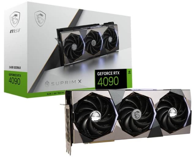 nVidia GeForce RTX 4090 24GB 384bit RTX 4090 SUPRIM X 24G