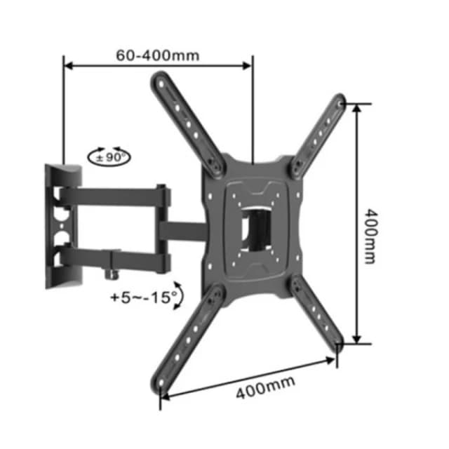 TV nosač Linkom zglobni 17-55 400*400