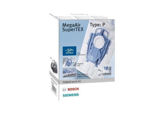 Bosch BBZ41FP Filter kese MegaFilt SuperTEX, Sadrži 4kesa + 1mikro filter