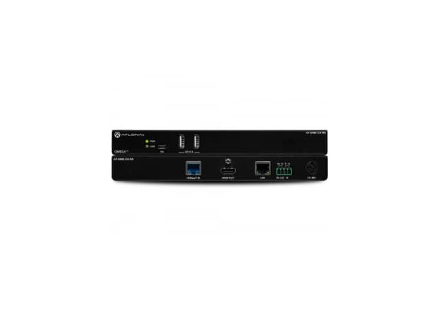 Omega 4K/UHD HDMI prijemnikAV signala sa USB,PoE,IR,RS232 AT-OME-EX-RX