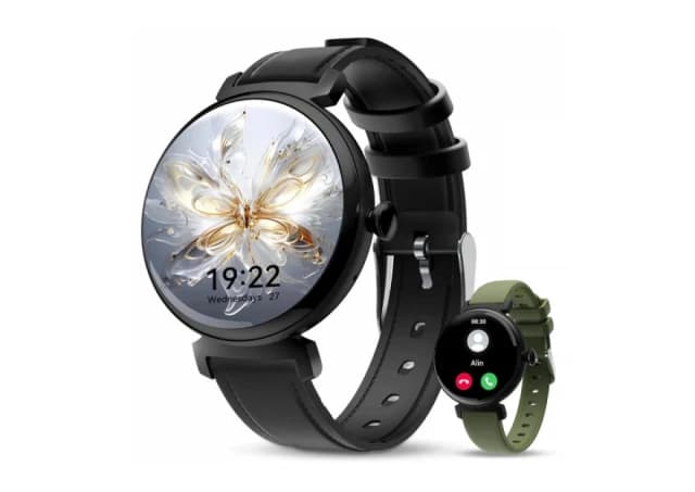 Oukitel BT30 Smart Watch for Women 160mAh/Heart rate/SpO2/Blood Preasure/Accelerometer/Crna