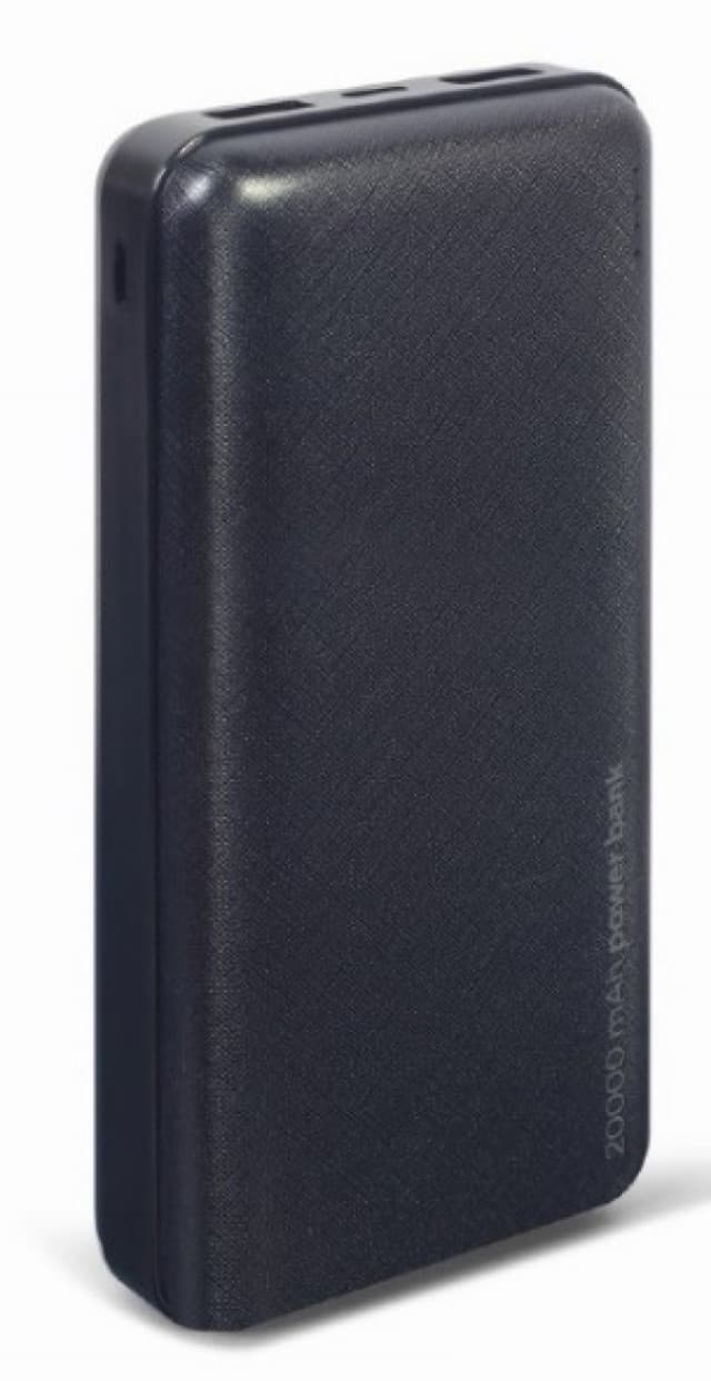 PB20-02 Gembird Power bank 20000mAh 2xUSB, LED 43453