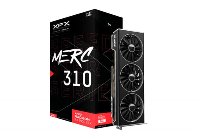 Grafička karta XFX AMD RX-7900XTX Speedster MERC310 BLACK 24GB GDDR6 384bit 2615 MHz RX-79XMERCB9