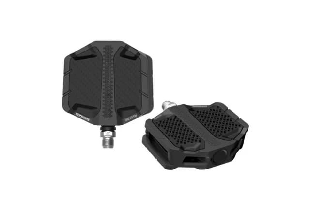 PEDALE SHIMANO PD-EF205 W  O REFLECTOR BLACK INDPACK