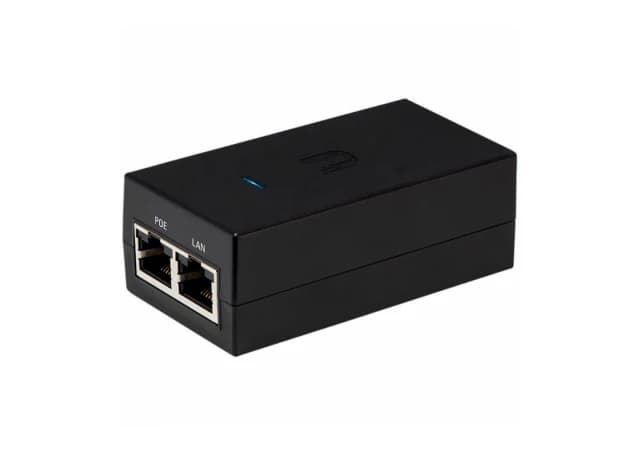 PoE Injector, 24VDC, 12W, Gigabit