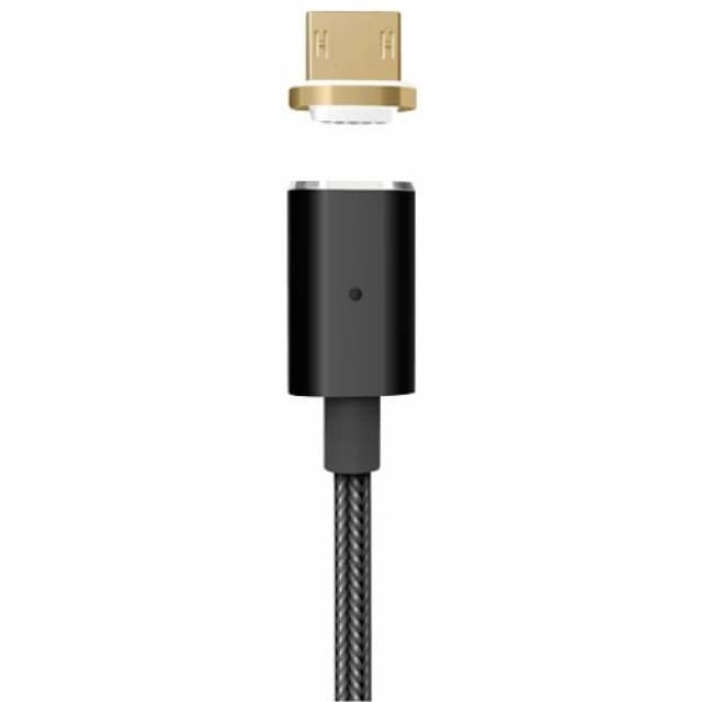 Platinet Kabl PUCMPM1B MicroUSB-USB magnet svetleci 1.2m crni