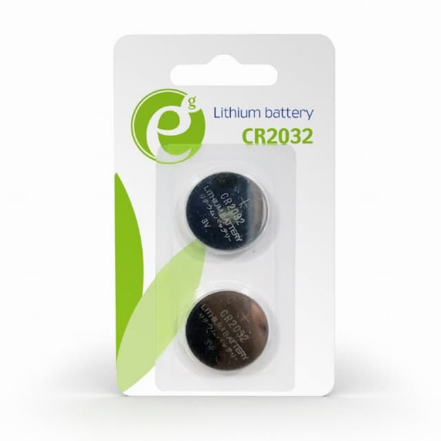 Gembird Lithium Battery CR2032(1B), 3V, 2-Pack Blister