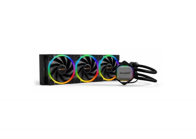 PURE LOOP 2 FX, 360mm [with LGA-1700 Mounting Kit], Doubly decoupled pump, Very quiet Pure Wings 3 PWM fans 120mm, Unmistakable design with ARGB LED and aluminum-style, Intel and AMD