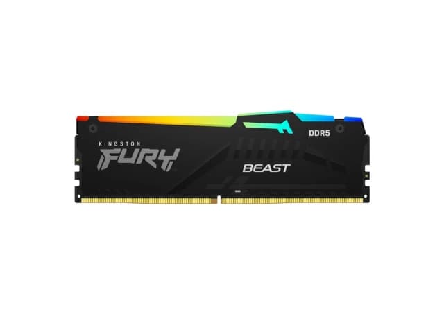 RAM DDR5 Kingston 16GB PC5200 KF552C40BBA-16 Fury Beast RGB Black