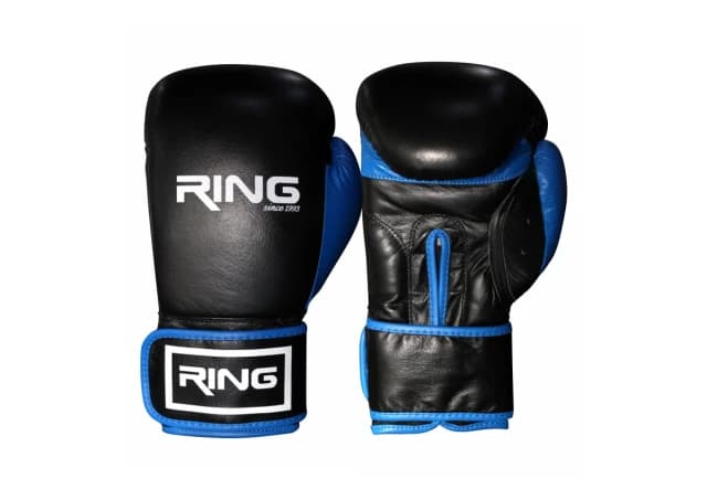 RING rukavice za boks 12 OZ kozne - RS 3211-12 blue