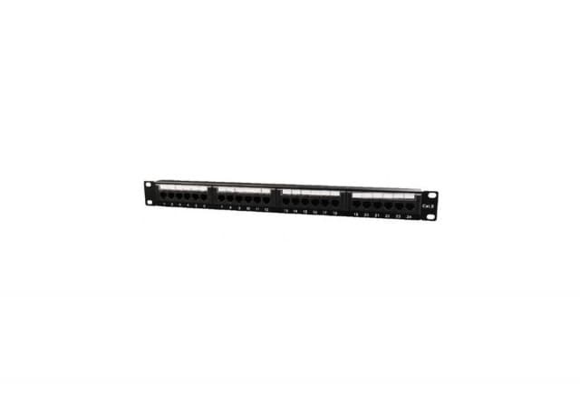 NPP-C624CM-001 Gembird Cat.6 24 port patch panel with rear cable management 44111