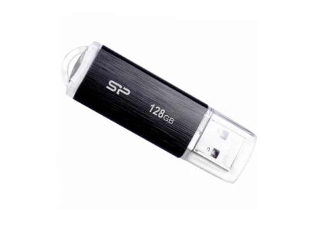 Silicon Power Blaze - B02 128GB Pendrive USB 3.2 Gen 1 Entry Level Universal Flash Drive, Black, EAN: 4712702646481