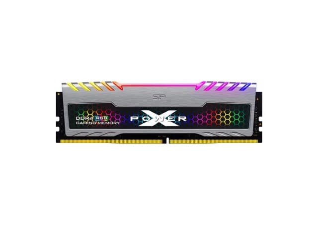 Silicon Power DDR4 16GB 3200MHz [XPOWER Turbine RGB] CL16 1.35V UDIMM, w/ Heatsink