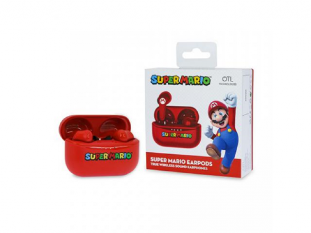 Slušalice BUBICE OTL SUPER MARIO ICON TWS RED ACC-0592