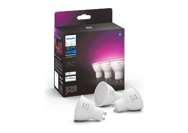 Starter Kit Philips Hue WCA 4.3 W GU10 - 3 sijalice EUR, 929001953115