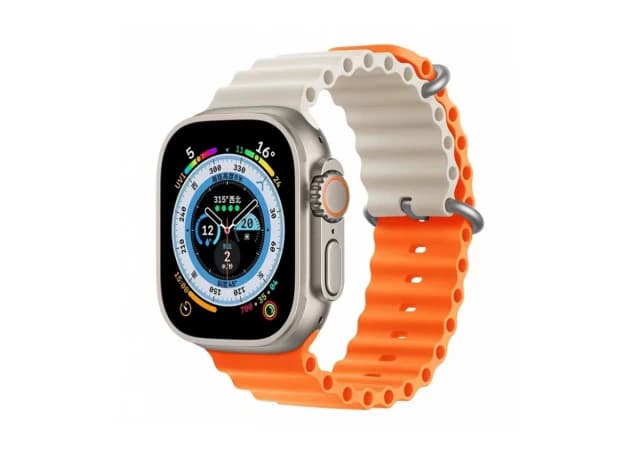 Smart Watch Ocean Strap 44/45/49mm Orange/Starlight