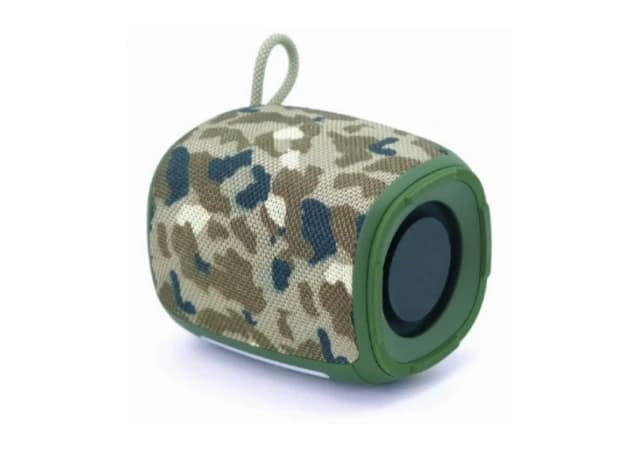 SPK-BT-LED-03-CM Gembird Portable RGB LED Bluetooth speaker 5W, BT, FM, TF, USB, Handsfree, camo