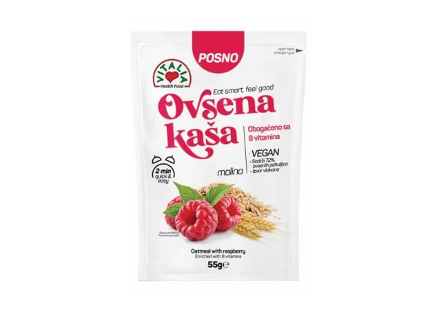 OVSENA KAŠA MALINA 55G (1100018968)