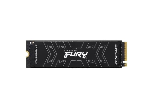 Kingston M.2 NVMe 2TB SSD, FURY Renegade, PCIe Gen 4x4, 3D TLC NAND, Read up to 7,300 MB/s, Write up to 7,000 MB/s, 2280, Includes cloning software