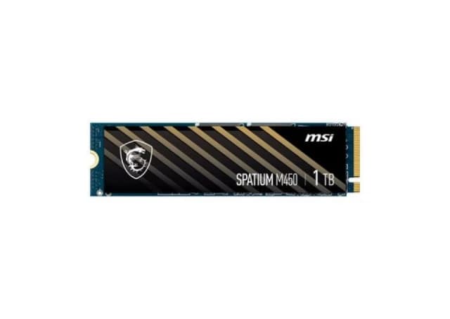 SSD MSI Spatium M450 - 1 TB - M.2 2280 - PCIe 4.0 x4 NVMe